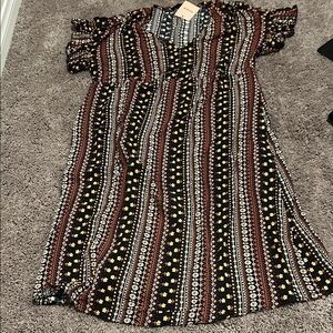 BloomChic Patterned Dress